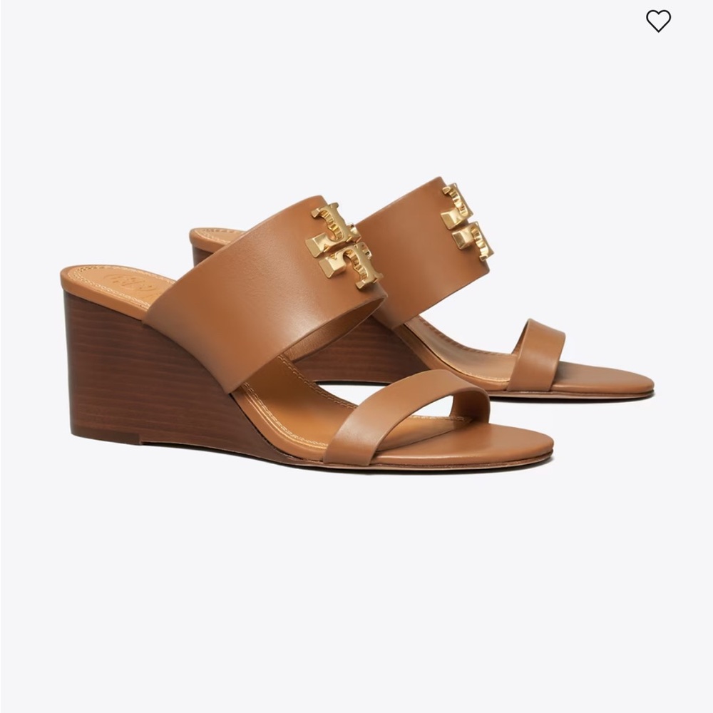 Sz 6.5 - TORY BURCH - EVERLY 65MM SANDAL WEDGE SLIDE